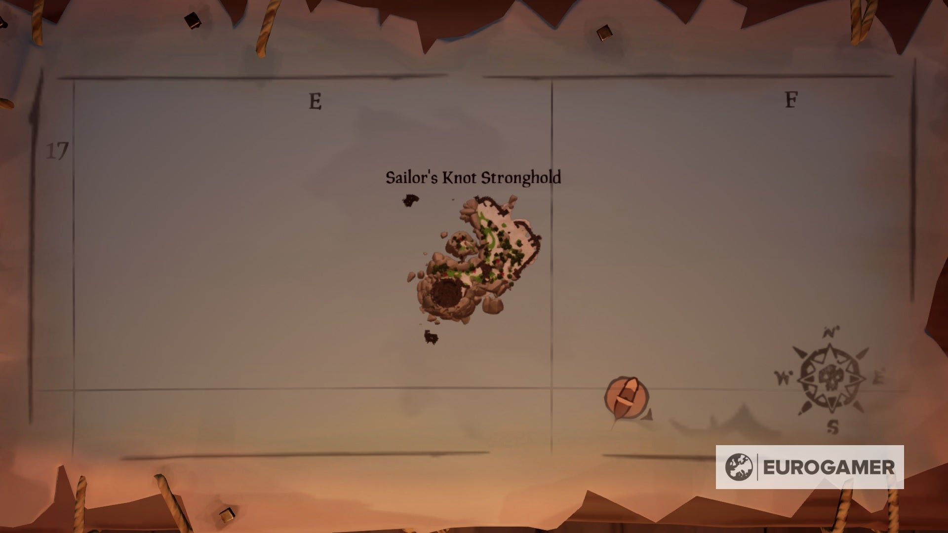 Sea of Thieves Mapa Coordenadas de las islas, nombres, formas y cómo encontrarlas Eurogamer.es